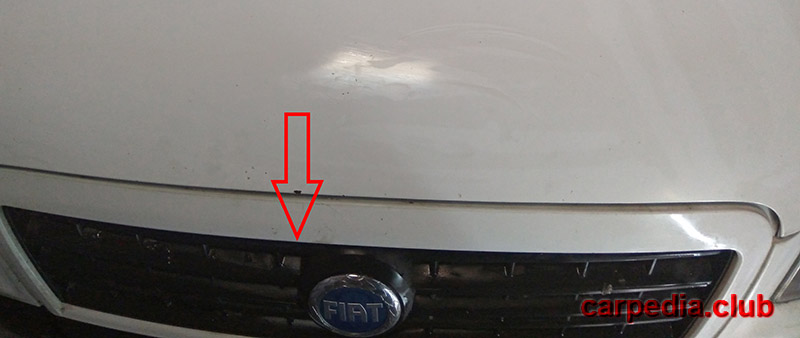 Передняя часть автомобиля Fiat Doblo I 2007