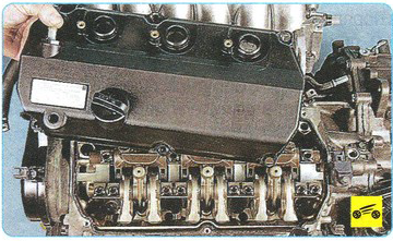 Снятие крышки головки блока цилиндров Mitsubishi Outlander XL II
