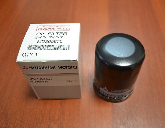 Масляный фильтр MD365876 для двигателя 6B31 Mitsubishi Outlander XL