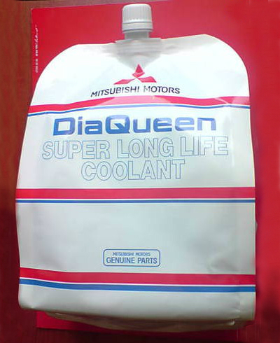 Охлаждающая жидкость DiaQueen super long life coolant для двигателя Mitsubishi Outlander XL