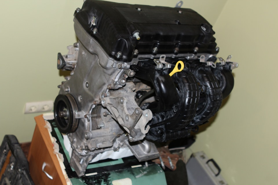 Собранный двигатель 4B12 Citroen C-Crosser
