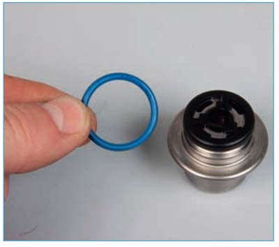 Уплотнительное кольцо гасителя пульсаций давления топлива Ford Focus 2