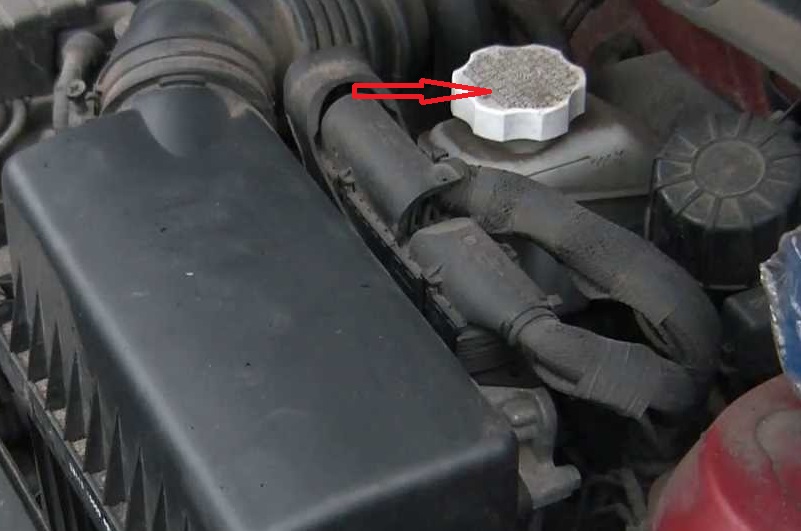 Пробка бачка тормозной системы автомобиля Kia Rio II