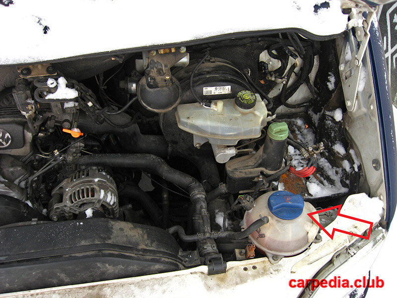 Крышка бачка охлаждающей жидкости Volkswagen LT II 1996 - 2006