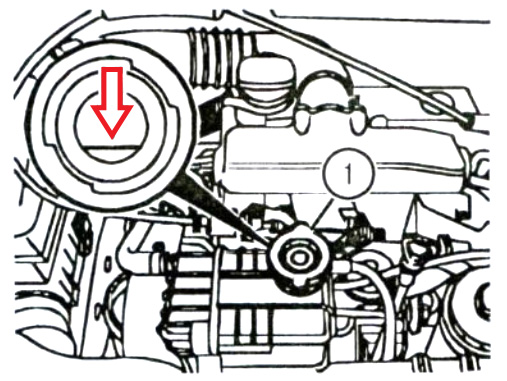 Индикатор уровня охлаждающей жидкости в заливной горловине бачка системы охлаждения Mercedes Vito I W638 1996 - 2003