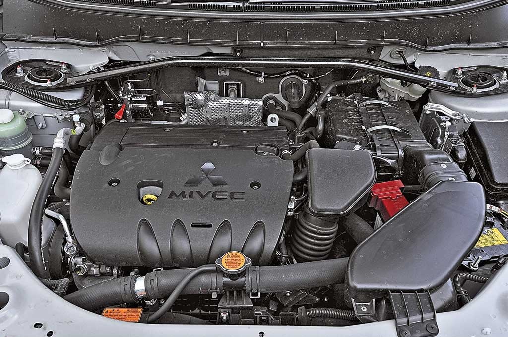 Собранный двигатель 4B12 Mitsubishi Outlander XL