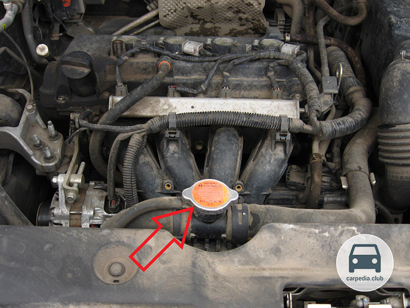 Крышка горловины радиатора системы охлаждения Mitsubishi ASX