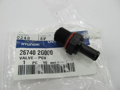 Клапан системы вентиляции картера на автомобиле Hyundai Solaris
