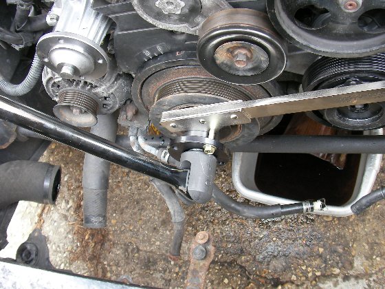 Снятие шкива коленчатого вала Toyota Camry