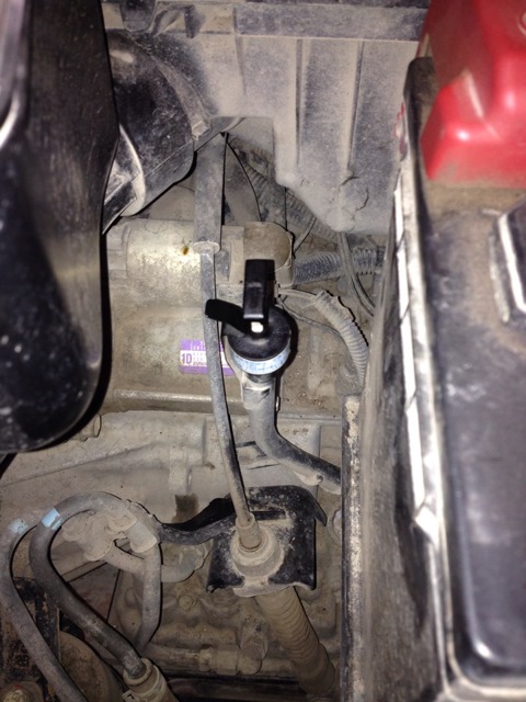 Щуп измерения уровня масла в АКПП Toyota Camry 