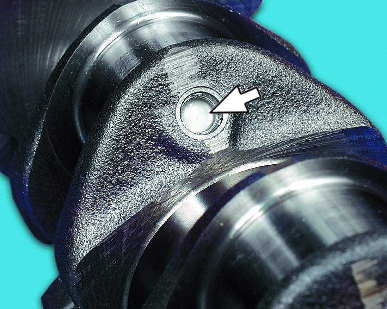 Заглушки масляных каналов коленчатого вала двигателя Лада Гранта (ВАЗ 2190)