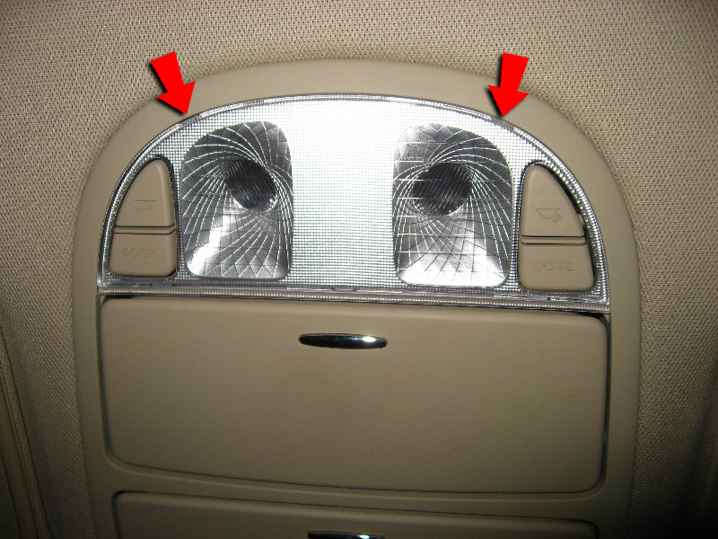 Штурманский плафон на Hyundai Santa Fe CM 2006-2012