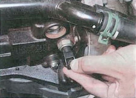 Колодка проводов датчика давления масла Renault Logan