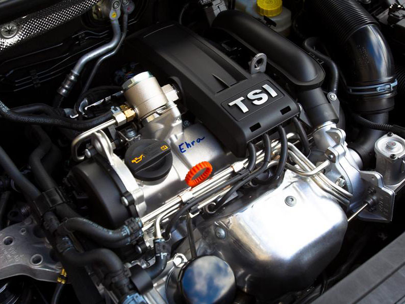 Бензиновый двигатель 1.2 TSI Skoda Rapid