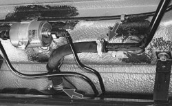 Проверка герметичности топливопроводов  Chevrolet Niva 