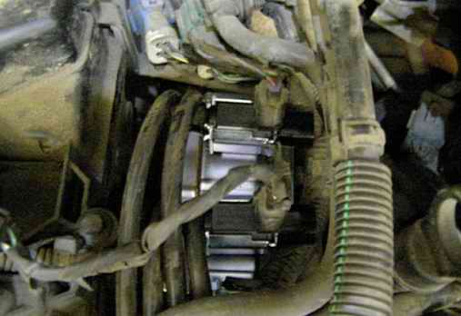 Установленный новый клапан на автомобиль Ford Focus 2