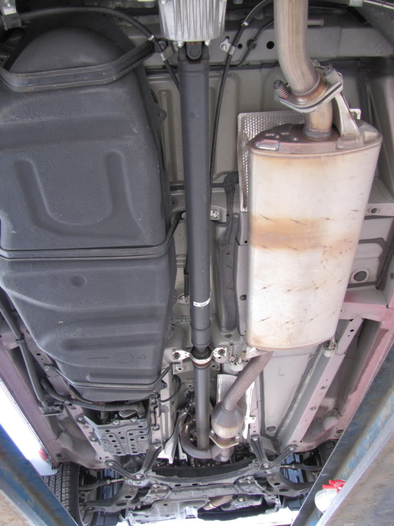 Система выпуска отработавших газов Toyota RAV4