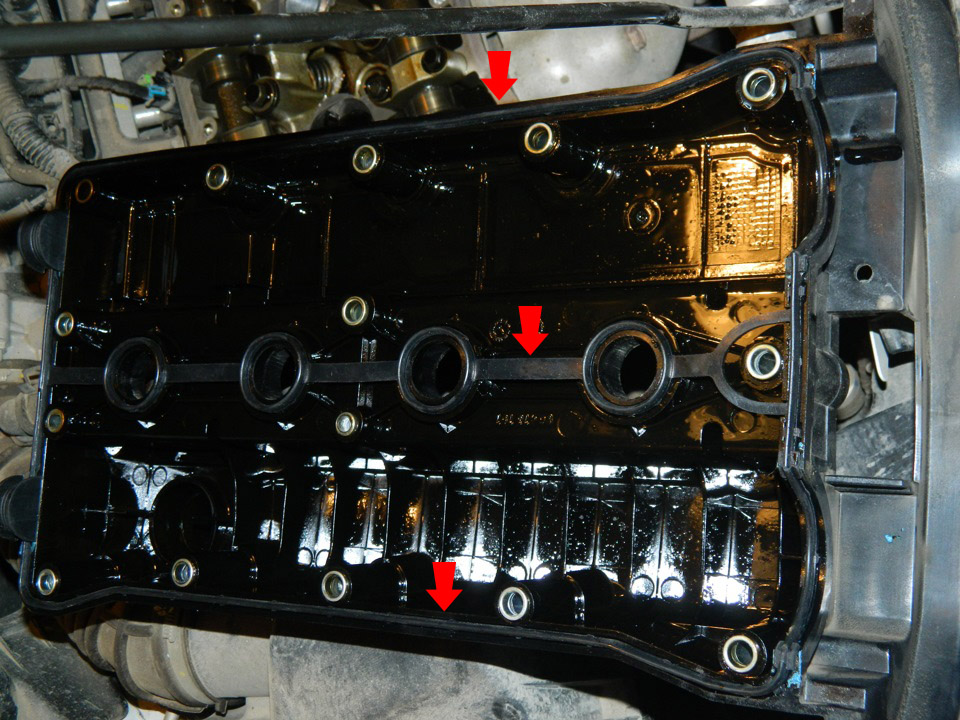 Заменить прокладку крышки ГБЦ на автомобиле Chevrolet Cruze J300 2008-2016