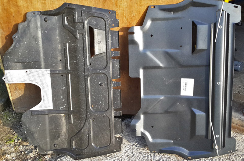 Factory plastic casing and protection sheet Autoarmor 1.05811.5 Skoda Rapid