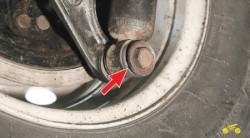 Проверка технического состояния деталей задней подвески Chevrolet Niva