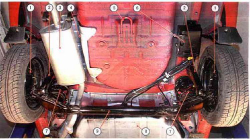 Основные агрегаты автомобиля Chevrolet Lanos