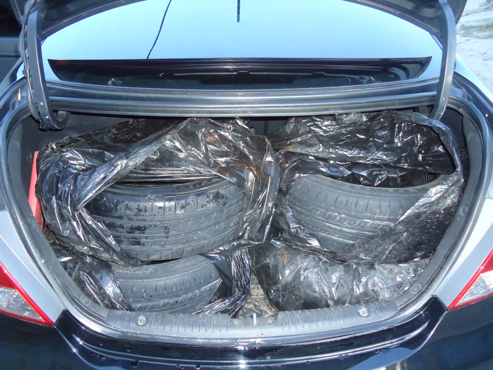 Объем багажника хендай солярис 2012
