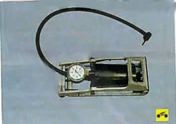 Ножной компрессор со встроенным манометром Nissan Almera Classic