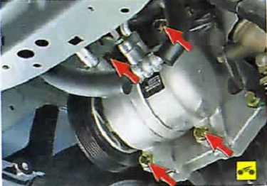 Болты крепления компрессора кондиционера Nissan Almera Classic