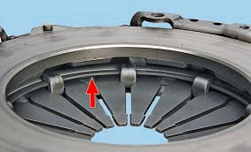 Опорные кольца диафрагменной пружины нажимного диска Nissan Qashqai