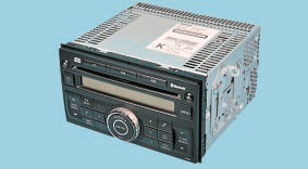 Головное устройство аудиосистемы Nissan Qashqai