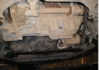 Осмотр масляного картера двигателя Ford Focus 2