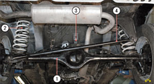 Особенности конструкции задней подвески Chevrolet Niva