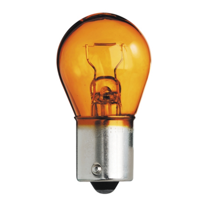 Лампа указателя поворота PY21W (желтая колба) — 6216 31