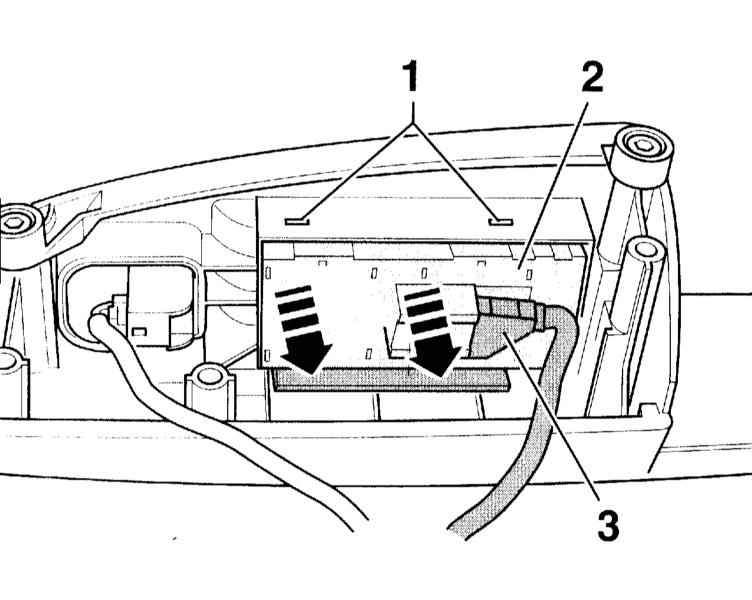 Четырёхклавишный выключатель стеклоподъёмника Audi A4 (B6)