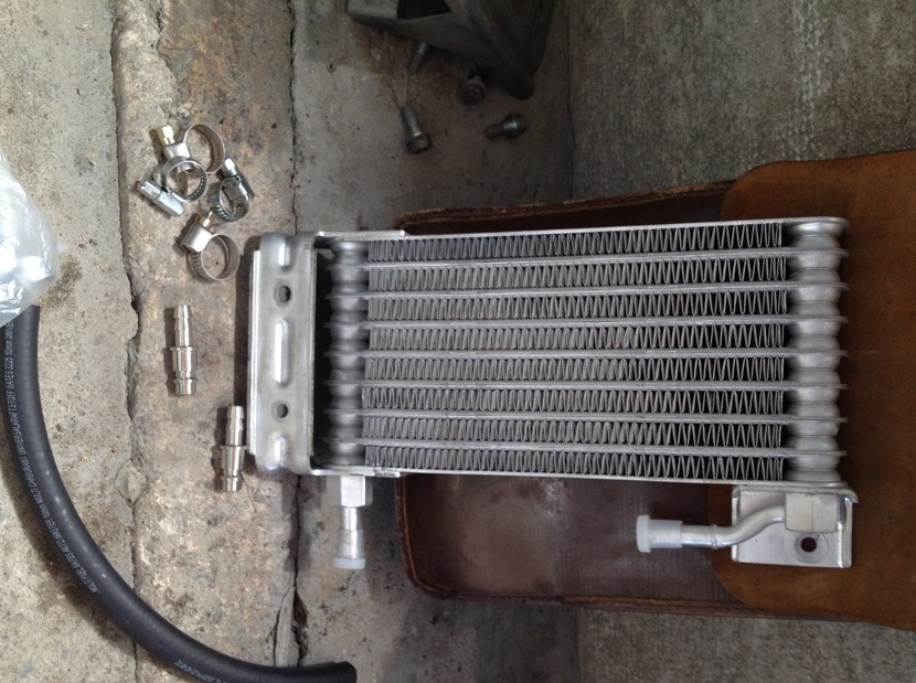 Радиатор вариатора, хомуты и масло, стойкие шланги диаметром 10 мм mitsubishi lancer x