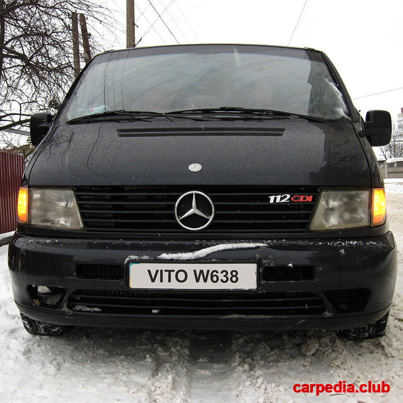 Лампа переднего указателя поворота Mercedes-Benz Vito I W638