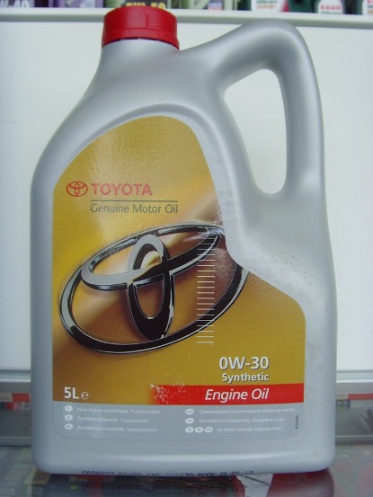 Тoyota Genuine Motor Oil API SL SAE 0W-30 - 0888080365GO