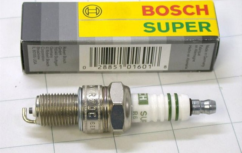 Свеча зажигания Bosch WR7DC для двигателя Daewoo Sens