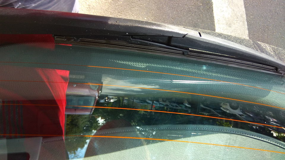 Замена щетки очистителя заднего стекла Мазда 6 (GJ) с кузовом универсал