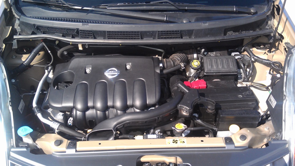 Снятие и установка воздухозаборника двигателя Nissan Note 2004 - 2012