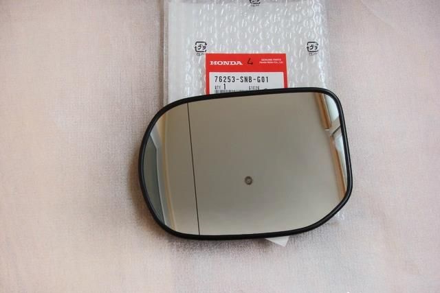 Снятие зеркального элемента наружного зеркала Honda Civic 2005 - 2011