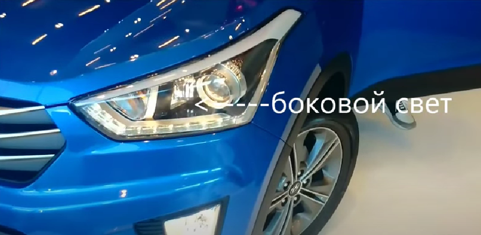 Замена лампочки дополнительной подсветки поворота Hyundai Creta