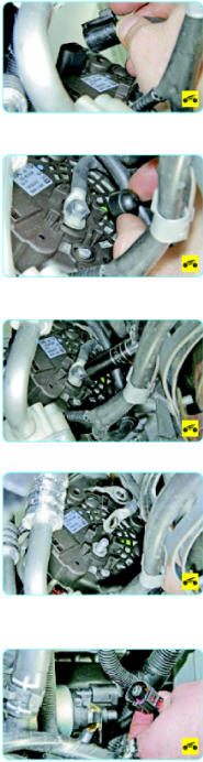 Снятие и установка двигателя, генератора Volkswagen Polo