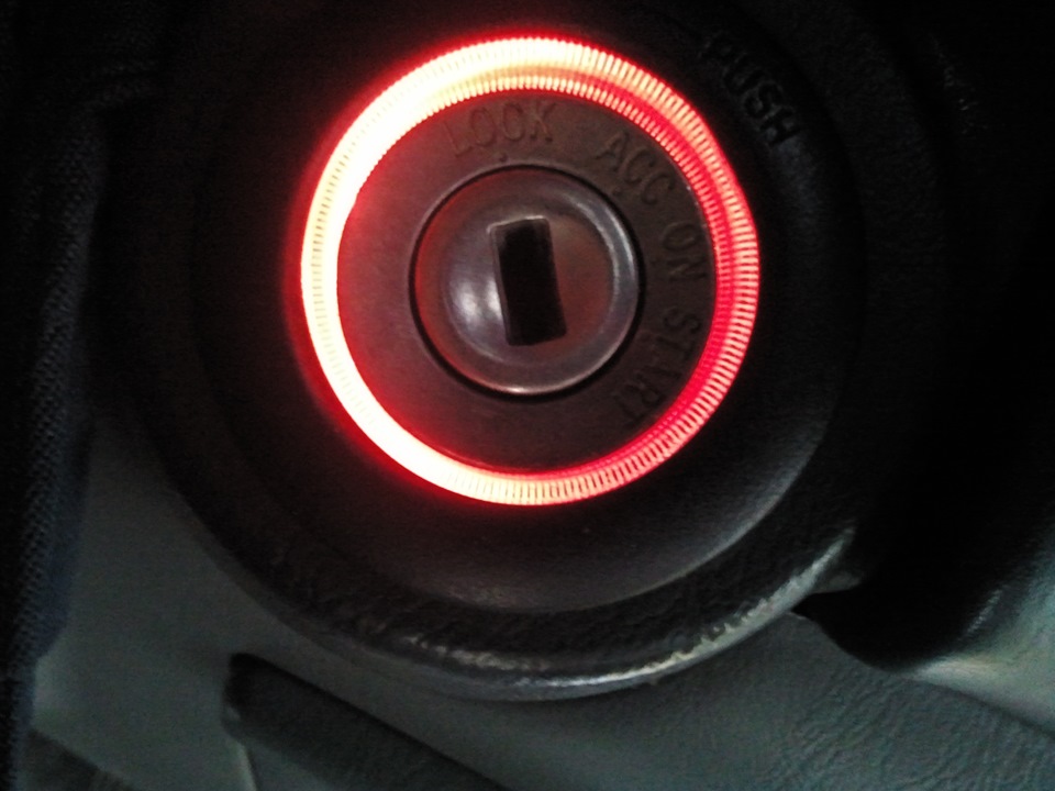 Подсветка замка зажигания Toyota Camry 