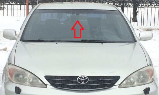Датчик автоматического регулирования стеклоочистителей Toyota Camry