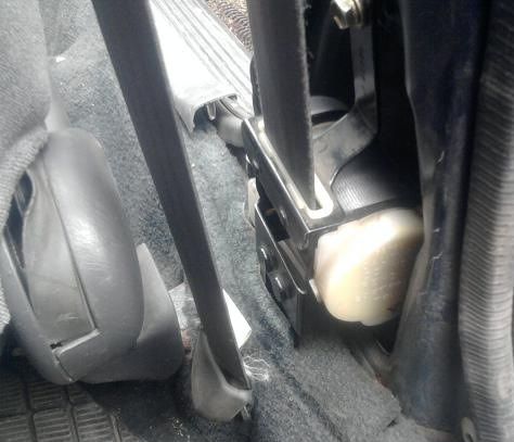 Преднатяжители ремней безопасности передних сидений в Toyota Camry