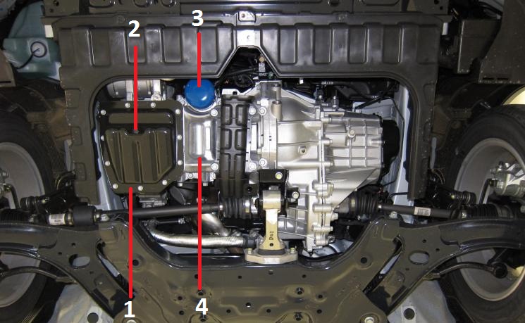 Элементы системы смазки на автомобиле Hyundai Solaris