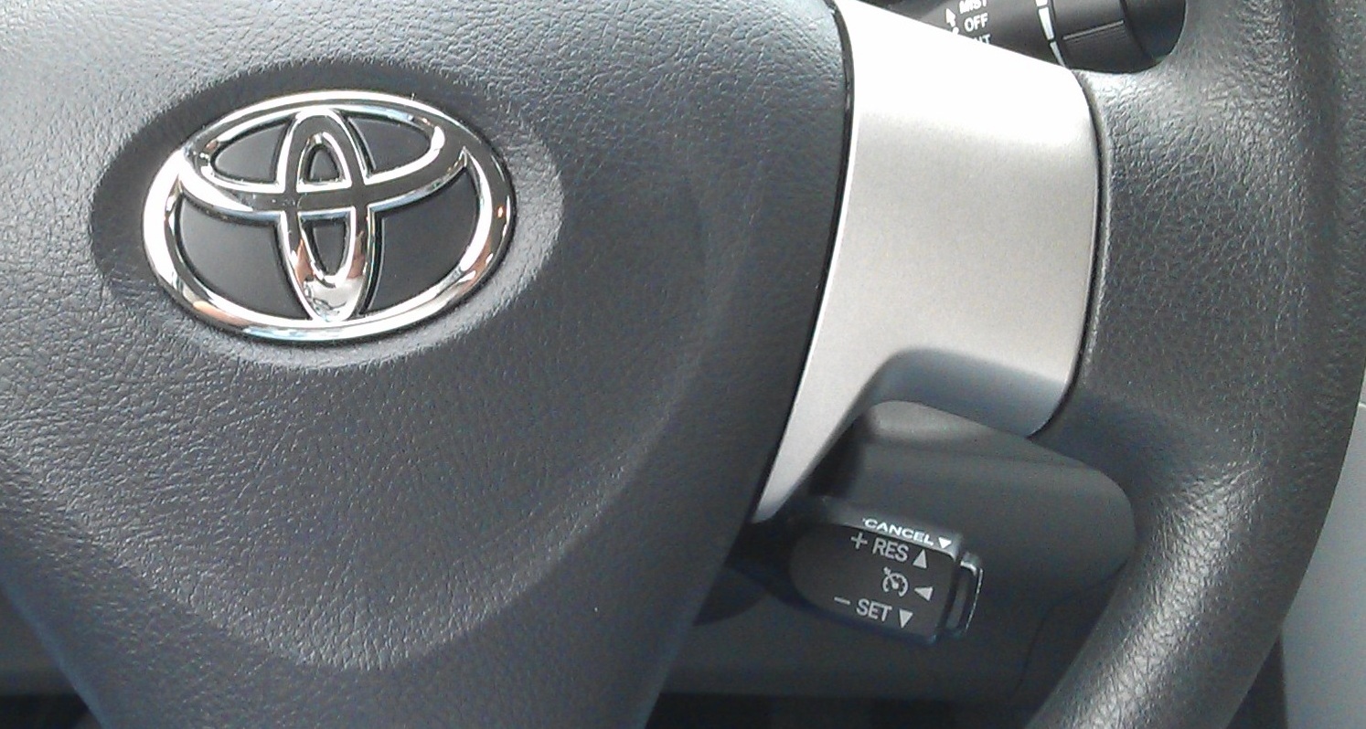 Задание скорости Toyota Camry