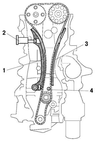 Цепь привода механизма газораспределения Toyota Camry 