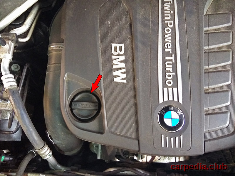 Пробка маслоналивной горловины двигателя BMW X5